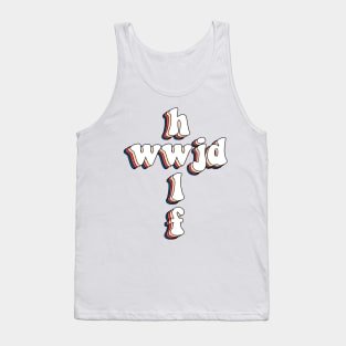 hwlf x wwjd Tank Top